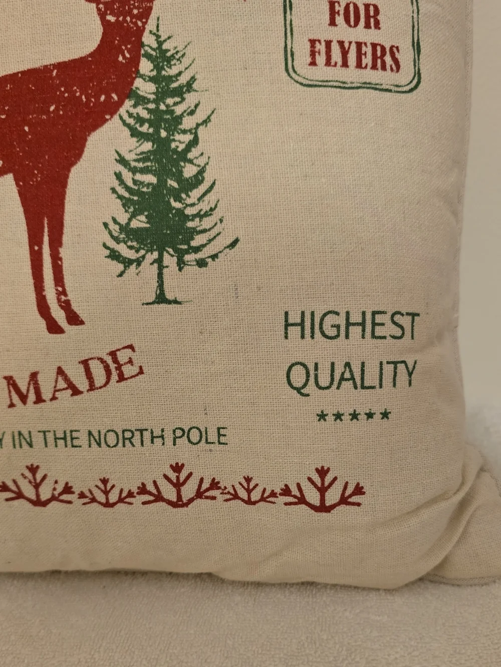 Kringles Grain Christmas Pillow